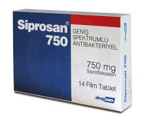 Siprosan 750 Mg 14 Film Tablet