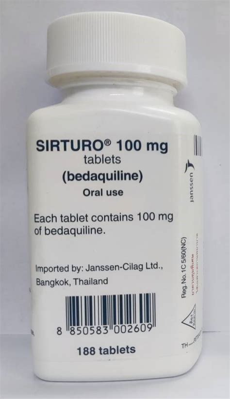 Sirturo 100 Mg 24 Tablet