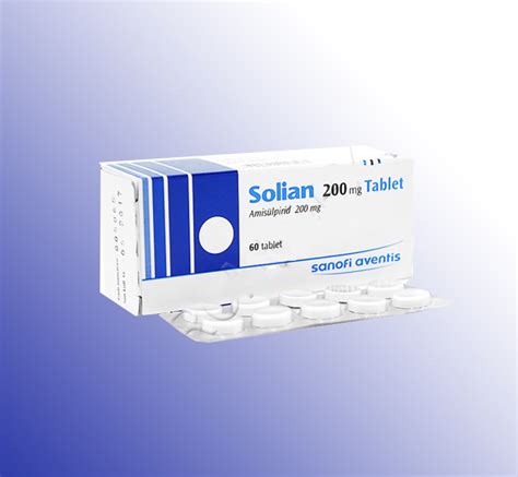 Solian 200 Mg 60 Tablet