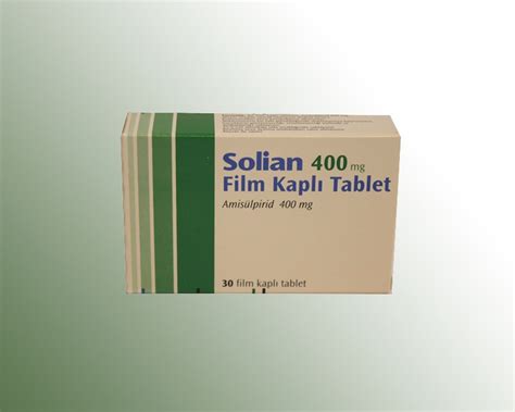 Solian 400 Mg 30 Film Tablet