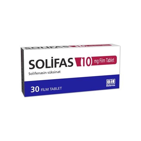 Solifas 10 Mg 30 Film Tablet
