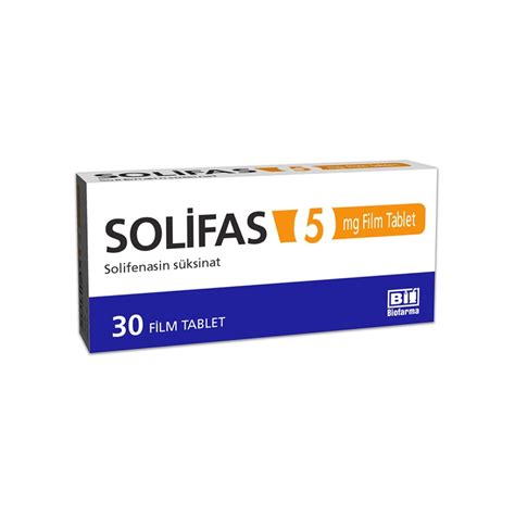 Solifas 5 Mg 30 Film Tablet
