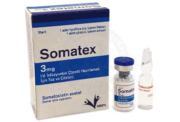Somatex 3 Mg I.v. Infuzyonluk Cozelti Hazirlamak Icin Toz Ve Cozucu (1 ...