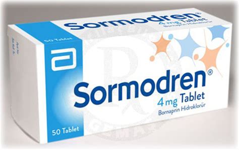 Sormodren 4 Mg 50 Tablet Fiyatı