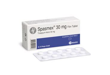 Spasmex 30 Mg 50 Film Tablet Fiyatı