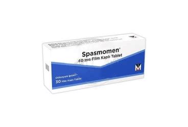 Spasmomen 40 Mg Film Kapli Tablet (30 Tablet)