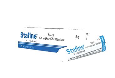 Stafine %1 Viskoz Goz Damlasi 5 Gr