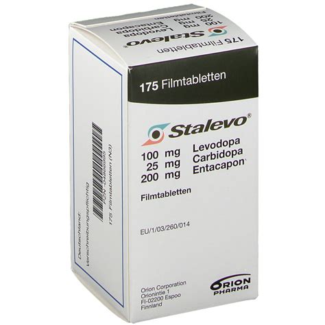 Stalevo 100/25/200 Mg 100 Film Tablet