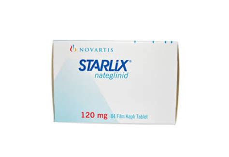 Starlix 120 Mg 84 Film Tablet