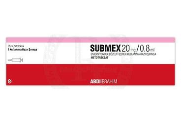 Submex 20 Mg/0.8 Ml Enjeksiyonluk Cozelti Iceren Kullanima Hazir Siringa (1 Siringa) Fiyatı