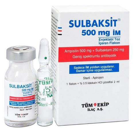 Sulbaksit Im/iv 500 Mg 1 Flakon
