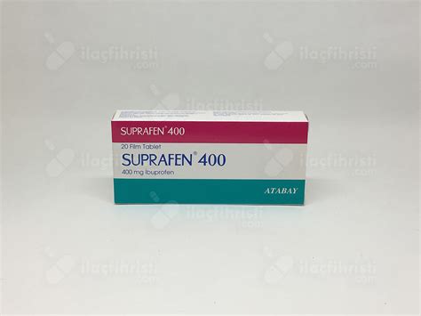 Suprafen 400 Mg 20 Film Tablet