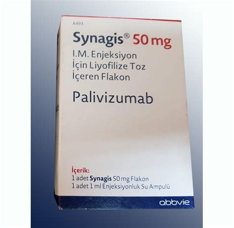 Synagis 50 Mg Im Enjeksiyon Icin Liyofilize Toz Iceren 1 Flakon Fiyatı