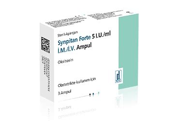 Synpitan Forte 5 I.u./ml I.m/i.v Enjeksiyonluk Cozelti Iceren Ampul (3 Ampul) Fiyatı