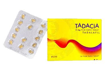 Tadacia 5 Mg Film Kapli Tablet (14 Tablet)