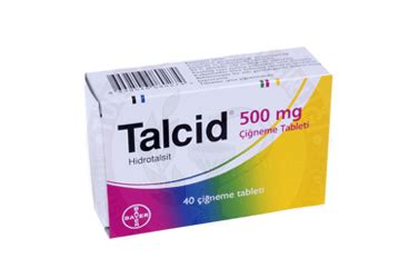 Talcid 0,5 Gr 40 Cig.tableti