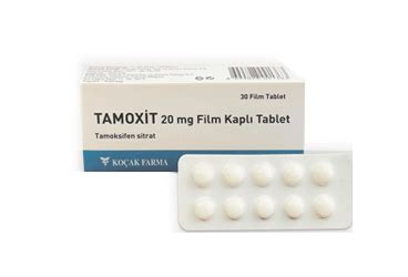 Tamoxit 20 Mg Film Kapli Tablet (100 Tablet)