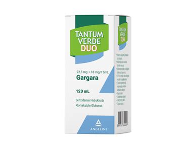 Tantum Verde Duo Forte 45 Mg+18 Mg/15 Ml Gargara