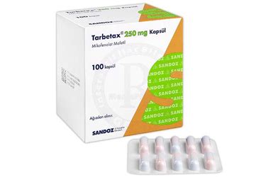 Tarbetax 250 Mg 100 Kapsul
