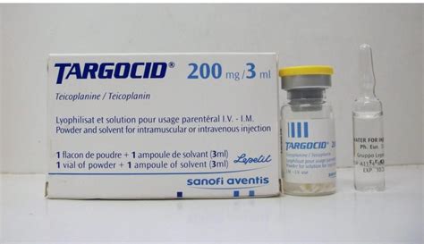 Targocid 200 Mg 1 Flakon