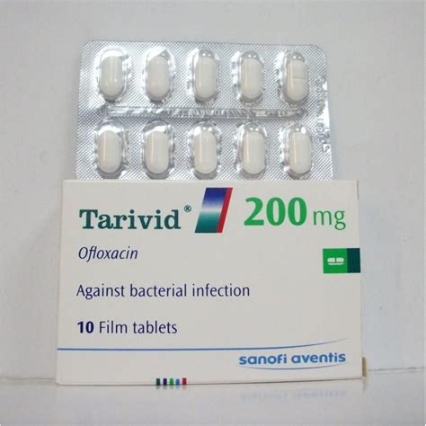 Tarivid 200 Mg 10 Tablet