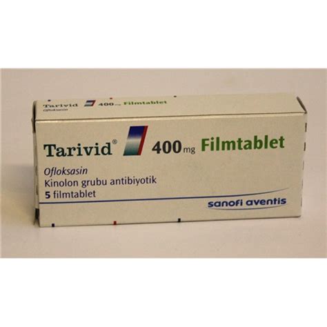 Tarivid 400 Mg 5 Film Tablet