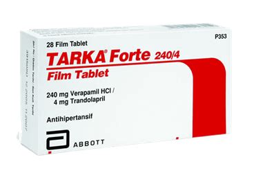 Tarka Forte 240/4 Mg 28 Film Tablet Fiyatı