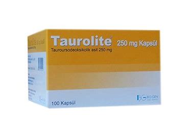 Taurolite 250 Mg 100 Kapsul Fiyatı