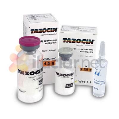 Tazocin Ef 2.25 G Iv Infuzyon Liyofilize Toz Iceren Flakon