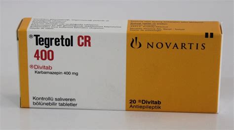 Tegretol Cr 400 Mg 20 Tablet