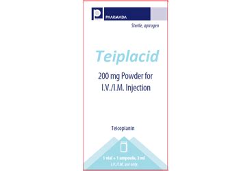 Teiplacid 200 Mg I.v./i.m Enjeksiyonluk Cozelti Hazirlamak Icin Liyofilize Toz Ve Cozucu Fiyatı