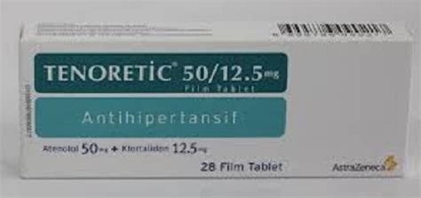 Tenoretic 50 Mg/12,5 Mg 28 Film Tablet