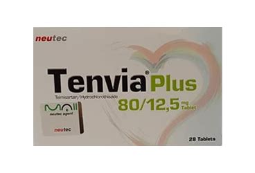 Tenvia Plus 80 Mg/12,5 Mg 28 Tablet