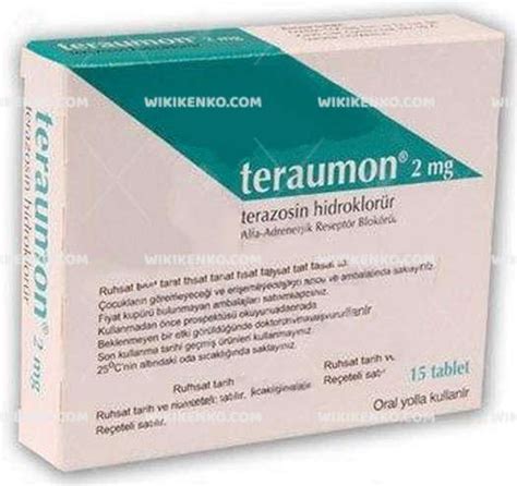 Teraumon 2 Mg 15 Tablet Fiyatı