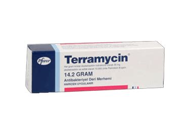 Terramycin 30 Mg / 10.000 Iu Deri Merhemi Fiyatı