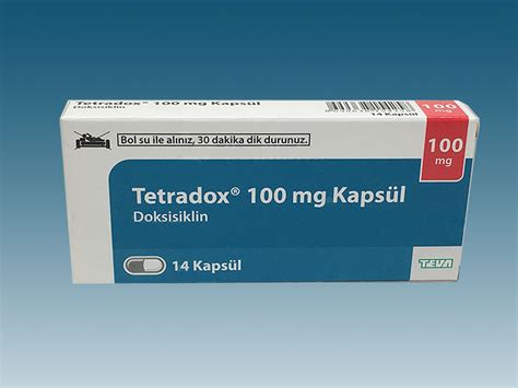 Tetradox 100 Mg 14 Kapsul
