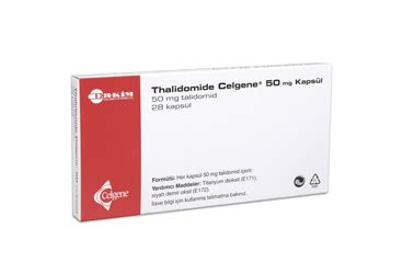 Thalidomide Celgene 50 Mg 28 Kapsul