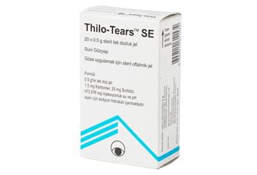Thilo-tears Se %0.3 Goz Jeli Fiyatı