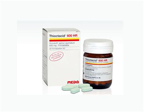 Thioctacid 600 Mg Film Kapli Tablet (30 Tablet)
