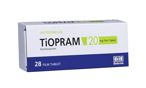 Tiopram 20 Mg 28 Film Tablet