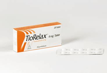 Tiorelax 4 Mg 20 Tablet