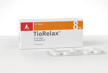 Tiorelax 8 Mg 20 Tablet Fiyatı