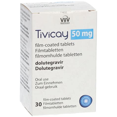 Tivicay 50 Mg 30 Film Tablet