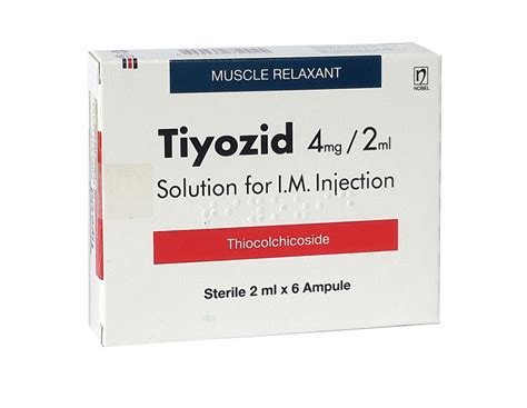 Tiyozid 4 Mg/2 Ml Im Enjeksiyonluk Cozelti Iceren 6 Ampul Fiyatı