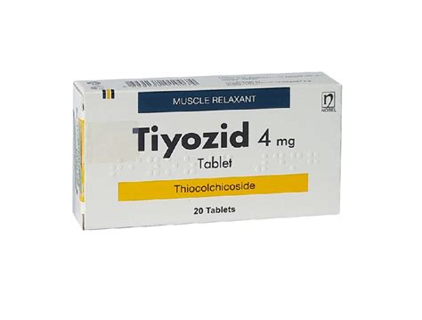 Tiyozid 4 Mg 20 Tablet Fiyatı