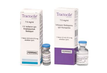 Tractocile 7,5 Mg/ml Enjeksiyonluk Cozelti (0,9 Ml 1 Flakon)