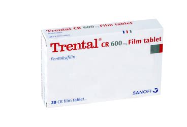 Trental Cr 600 Mg 20 Film Tablet Fiyatı