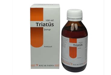 Triatus 10 Mg+20 Mg+2 Mg/5 Ml Surup (100 Ml) Fiyatı