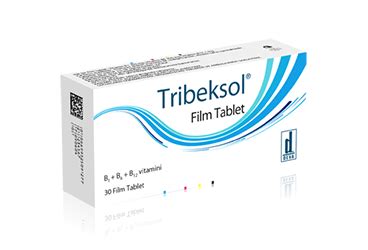 Tribeksol 250 Mg/250 Mg/1 Mg Film Kapli Tablet (30 Tablet) Fiyatı