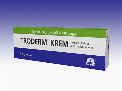 Troderm 10 Mg/g+1 Mg/g Krem. 15 G Fiyatı